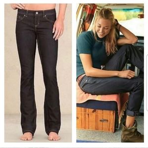 Athleta Frontier Jeans Dark Wash Denim 4P